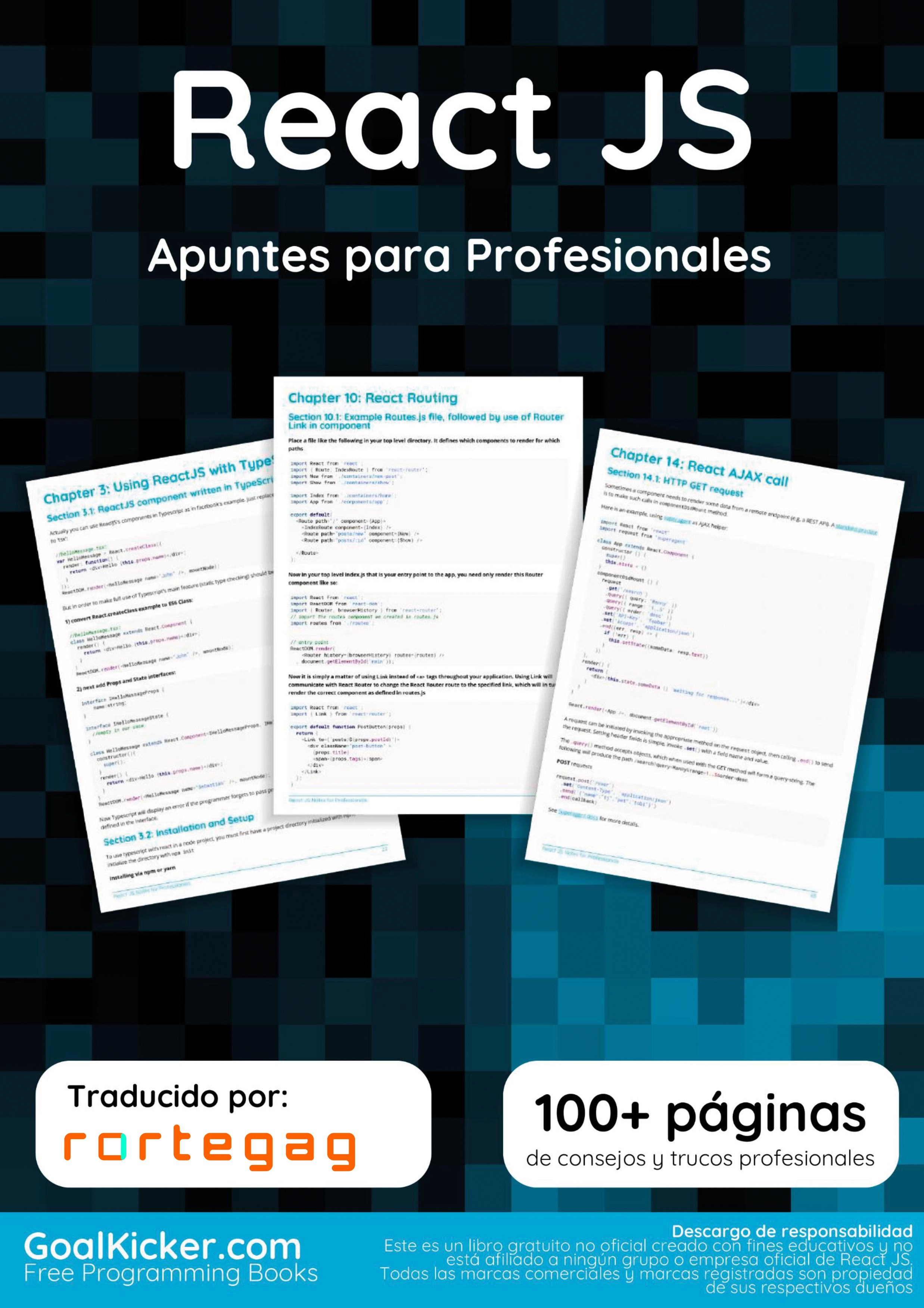 Libro ReactJS Apuntes para Profesionales