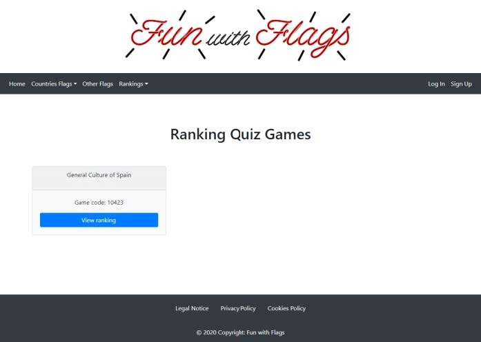 Página de ver juegos quiz